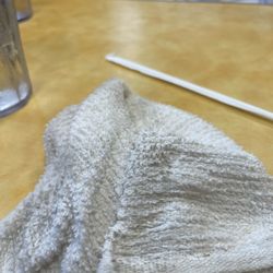 Frisch's Big Boy - Table Residue after I wiped the edge of the table