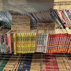 Menkoi Ramen House - Manga selection! You can take these back to your table to enjoy while you're there!