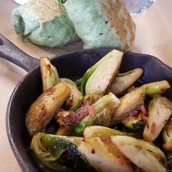 Fork & Fig - Ribeye wrap with brussel sprouts - Burgers Near Me - Albuquerque, New Mexico Fork & Fig - Ribeye wrap with brussel sprouts - Burgers Near Me - Albuquerque, New Mexico