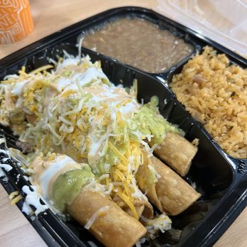 Roll Em Up Taquitos - 4 taquitos "loaded" - Mexican Near Me - Fresno, California