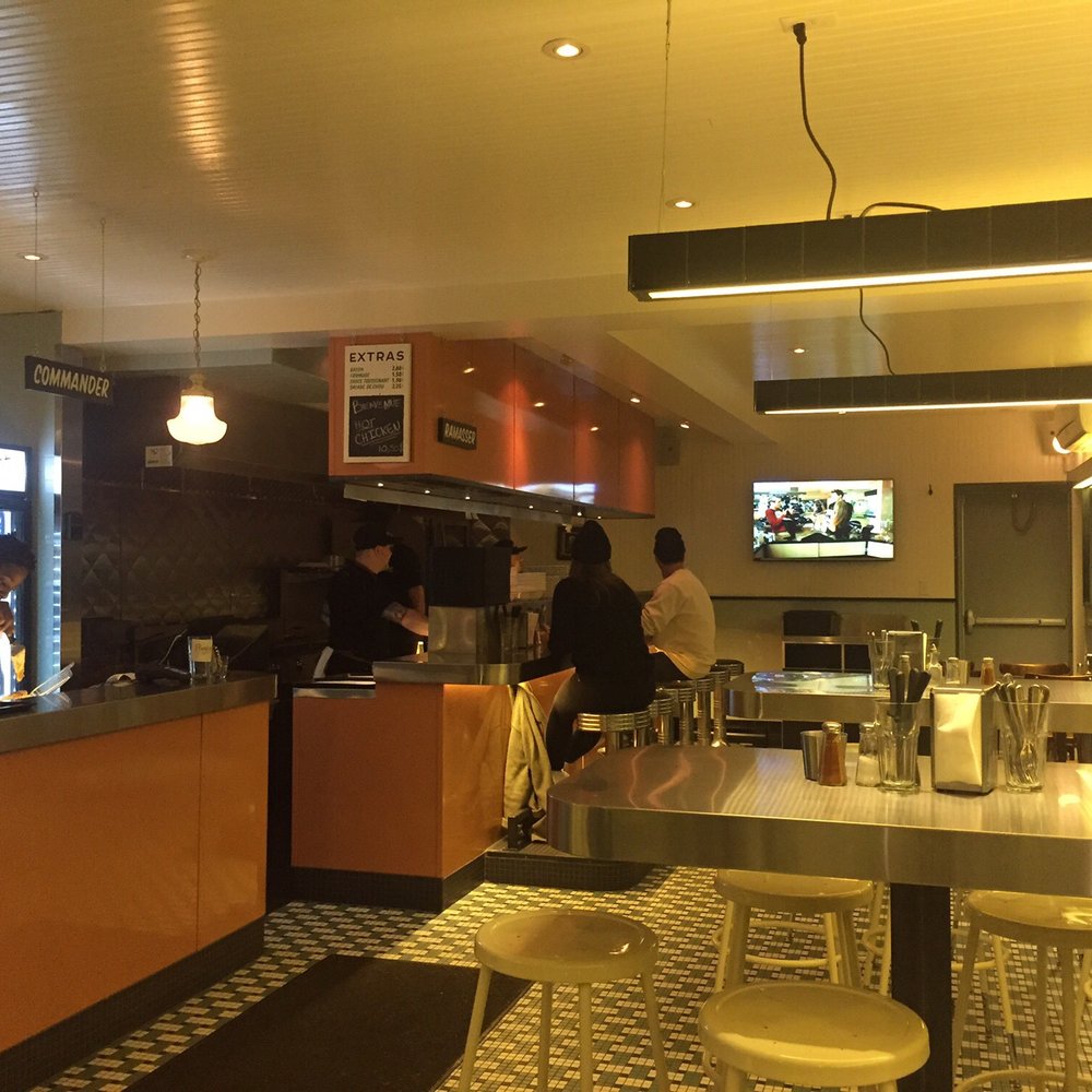 Chez Tousignant - Clean modern diner - Burgers Near Me - Montreal, Quebec