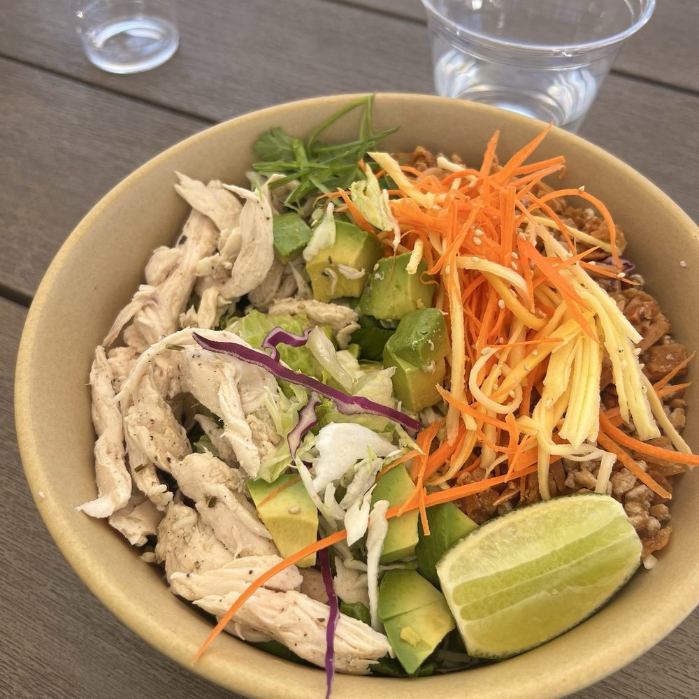 Neighborly - Gabby's Chinese Chicken Crunch Salad (5 out of 5!!!!) - Mediterranean Near Me - Thousand Oaks, California Neighborly - Gabby's Chinese Chicken Crunch Salad (5 out of 5!!!!) - Mediterranean Near Me - Thousand Oaks, California
