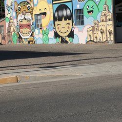 Nob Hill - Murals colorful