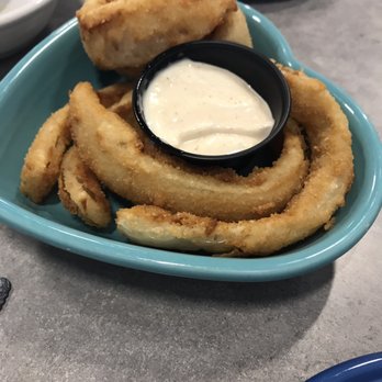 Honeymoon Grille - Order of onion rings with dipping sauce - Breakfast & Brunch Near Me - Akron, Ohio Honeymoon Grille - Order of onion rings with dipping sauce - Breakfast & Brunch Near Me - Akron, Ohio