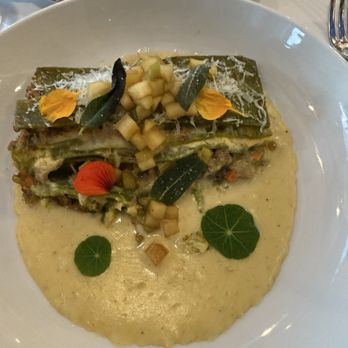 Artisan - Spinach lasagna - New American Near Me - Traverse City, Michigan