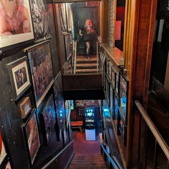 Rainbow Bar & Grill - Bathroom upstairs - Italian Near Me - West Hollywood, California Rainbow Bar & Grill - Bathroom upstairs - Italian Near Me - West Hollywood, California