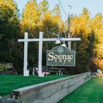 New Scenic Cafe - Scenic Cafe Front sign - New American Near Me - Duluth, Minnesota