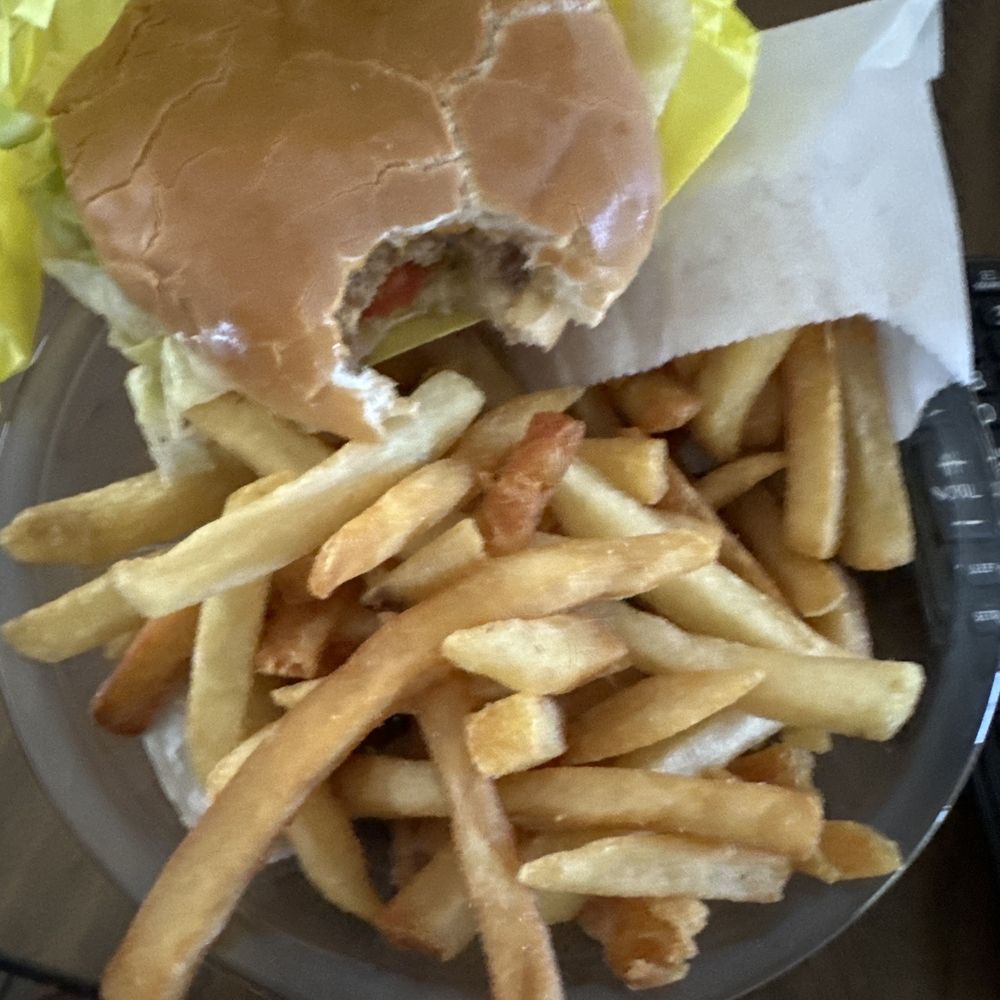 Jr burger and nasty fries
