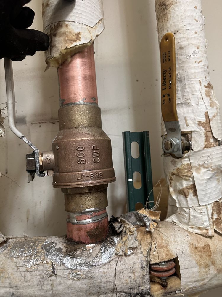 Slide of MP plumbing services