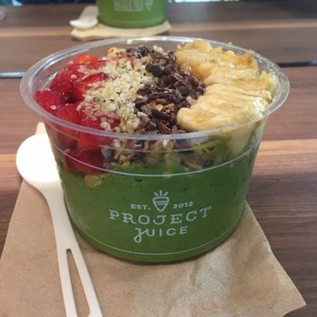 Earthbar - Green Protein Bowl !! YUMMM !! - Juice Bars & Smoothies Near Me - Berkeley, California