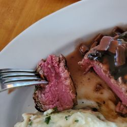 Front Street Cafe - Steak was a perfect medium-rare