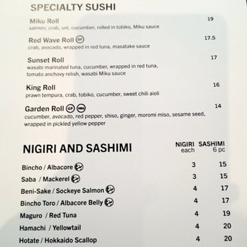 Miku - Japanese Near Me - Vancouver, British Columbia