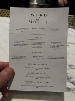 Word of Mouth by null
