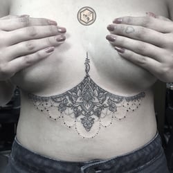 My Tattoo - Lotus mandala flower.                  Done by Man Yao Email Man@mytats.com Instagram @themanyao