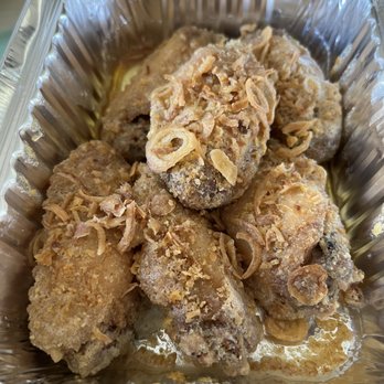 HKS KITCHEN - Salted egg chicken wings - Hong Kong Style Cafe Near Me - Staten Island, New York