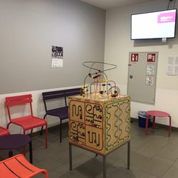Kinder UKE - Wartebereich der Patientenaufnahme