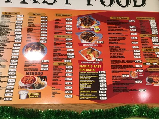 Menu photo 3 Maria's Restaurant Goodland, KS