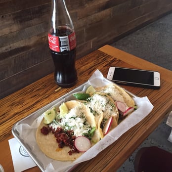 Tacoria - Chorizo and carne asada tacos with a side of Coke! - Tex-Mex Near Me - New Brunswick, New Jersey Tacoria - Chorizo and carne asada tacos with a side of Coke! - Tex-Mex Near Me - New Brunswick, New Jersey