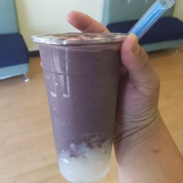 Blueberry Colada with Lychee coconut jelly Blueberry Colada with Lychee coconut jelly