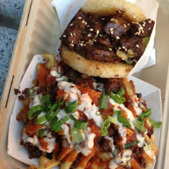 KoJa Kitchen - Combo A- short rub koja, kamikaze fries, and a drink! - Asian Fusion Near Me - Berkeley, California