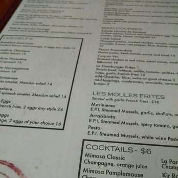 Café du Soleil - Brunch menu - French Near Me - New York, New York