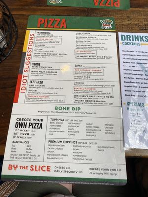 Menu photo 1 The Village Idiot Columbia, SC Menu photo 1 The Village Idiot Columbia, SC