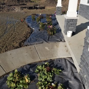 One Source Total Property Solutions - a view of the front of a house with a garden bed of strawberries in the foreground - Landscaping Near Me One Source Total Property Solutions - a view of the front of a house with a garden bed of strawberries in the foreground - Landscaping Near Me