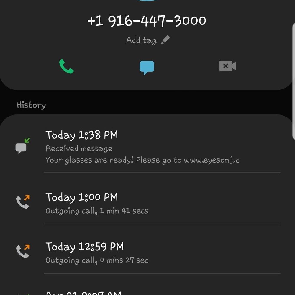 Terrible service and notification is late