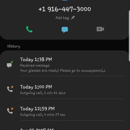 Terrible service and notification is late Terrible service and notification is late