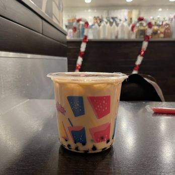 Tea Spots - Honey Jasmine Milk Tea() with Boba - Bubble Tea Near Me - West Covina, California Tea Spots - Honey Jasmine Milk Tea() with Boba - Bubble Tea Near Me - West Covina, California