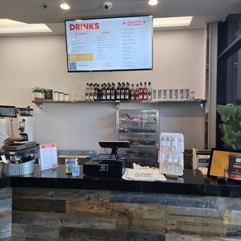 Jardin Cafe - Front counter at SF Coffee Company - Coffee & Tea Near Me - Sylmar, California
