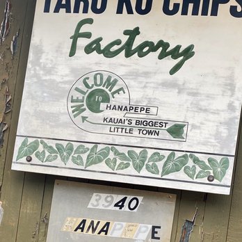 Taro Ko Factory - Food Stands Near Me - Hanapepe, Hawaii Taro Ko Factory - Food Stands Near Me - Hanapepe, Hawaii