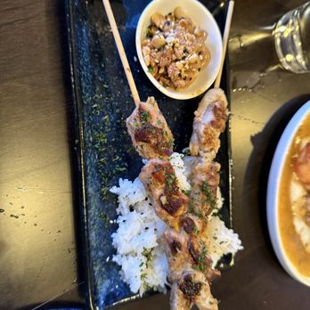 The Grove - Thai chicken skewers - Cocktail Bars Near Me - Penngrove, California