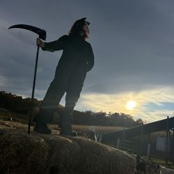Schuyler Farms - Stack of hay
