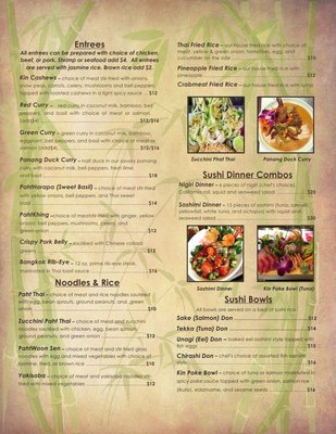 Menu photo 7 Kin Thai & Sushi San Antonio, TX Menu photo 7 Kin Thai & Sushi San Antonio, TX