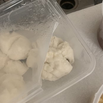 Dragon Beaux - Classic Steamed BBQ Pork Bao in takeout packaging (box allowed some steam to escape so the baos weren't too soggy) - Dim Sum Near Me - San Francisco, California