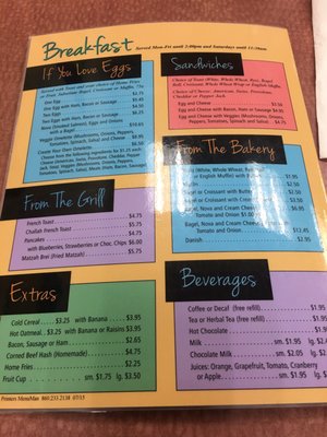 Menu photo 8 Sally & Bob's Eatery West Hartford, CT