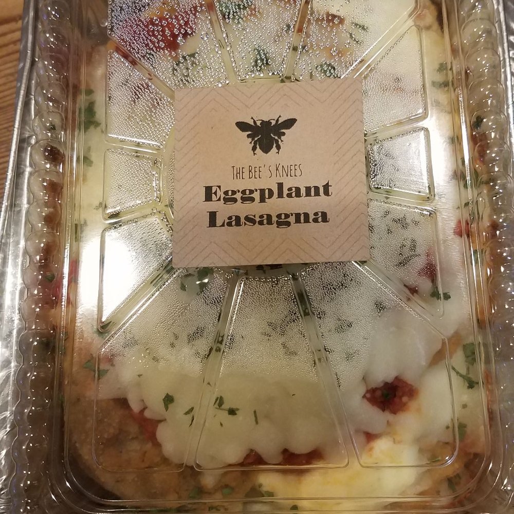 The Bee's Knees - Decent portion of eggplant lasagna $14 - New American Near Me - Avon, Connecticut The Bee's Knees - Decent portion of eggplant lasagna $14 - New American Near Me - Avon, Connecticut