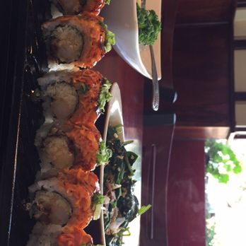 Ebi Sushi Bar - Spicy crab,sushi and Spinach. - Sushi Bars Near Me - Somerville, Massachusetts