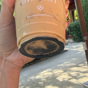 Bouchon Bakery - Iced vanilla latte but had coffee grounds/sediment settling at the bottom... - Bakeries Near Me - Yountville, California Bouchon Bakery - Iced vanilla latte but had coffee grounds/sediment settling at the bottom... - Bakeries Near Me - Yountville, California