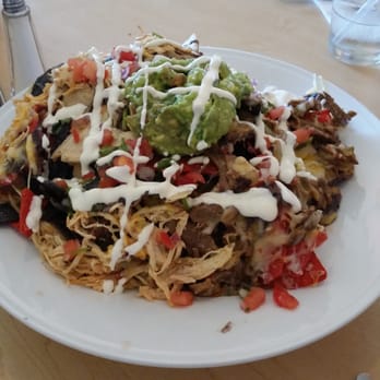 Mambo Cafe - Nachos with beef and chicken! The guacamole was on point! - Colombian Near Me - Pleasantville, New Jersey Mambo Cafe - Nachos with beef and chicken! The guacamole was on point! - Colombian Near Me - Pleasantville, New Jersey