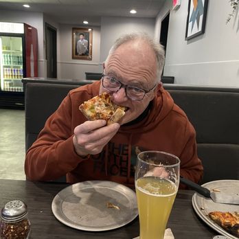 Defiance Brewing Co Downtown - Hot Head Pizza and Grit and Spice beer. Jess is a terrific server, too! - Brewpubs Near Me - Hays, Kansas