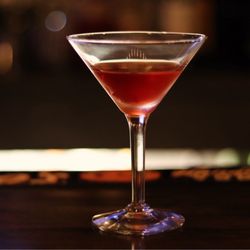 The Bull Pen - The Manhattan. A delicious old school style martini, partially drank before I could take the picture haha. This place is awesome