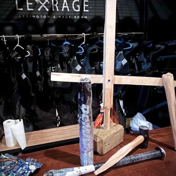 LEXRAGE - The weapons don't always withstand the destruction! - Axe Throwing Near Me - Lexington, Kentucky