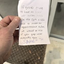Quest Diagnostics - Customer complained