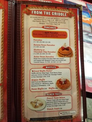 Menu photo 8 Apple Barrel Café Broken Arrow, OK