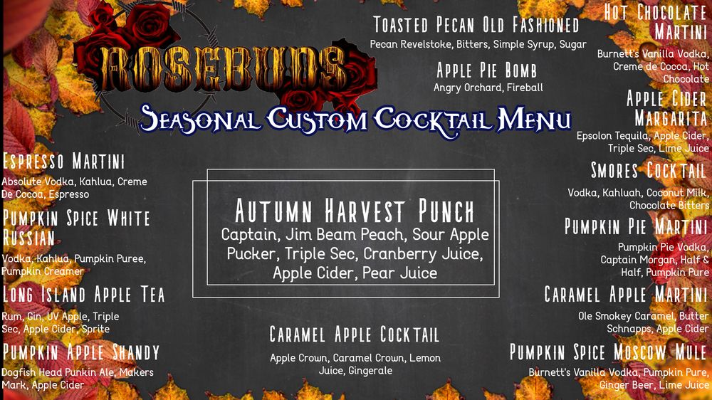 ROSEBUDS Updated October 2024 215 E 8th St, Junction City, Kansas Bars Phone Number Yelp