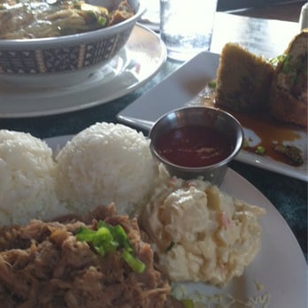 Da Kitchen Maui - kahlua pork, katsudon, fried musubi - Hawaiian Near Me - Kihei, Hawaii