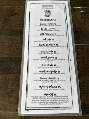 Menu photo 8 Drunch Eatery + Bar Columbus, OH