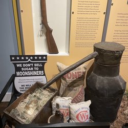 Mt Airy Museum of Regional History - Moonshine making equipment